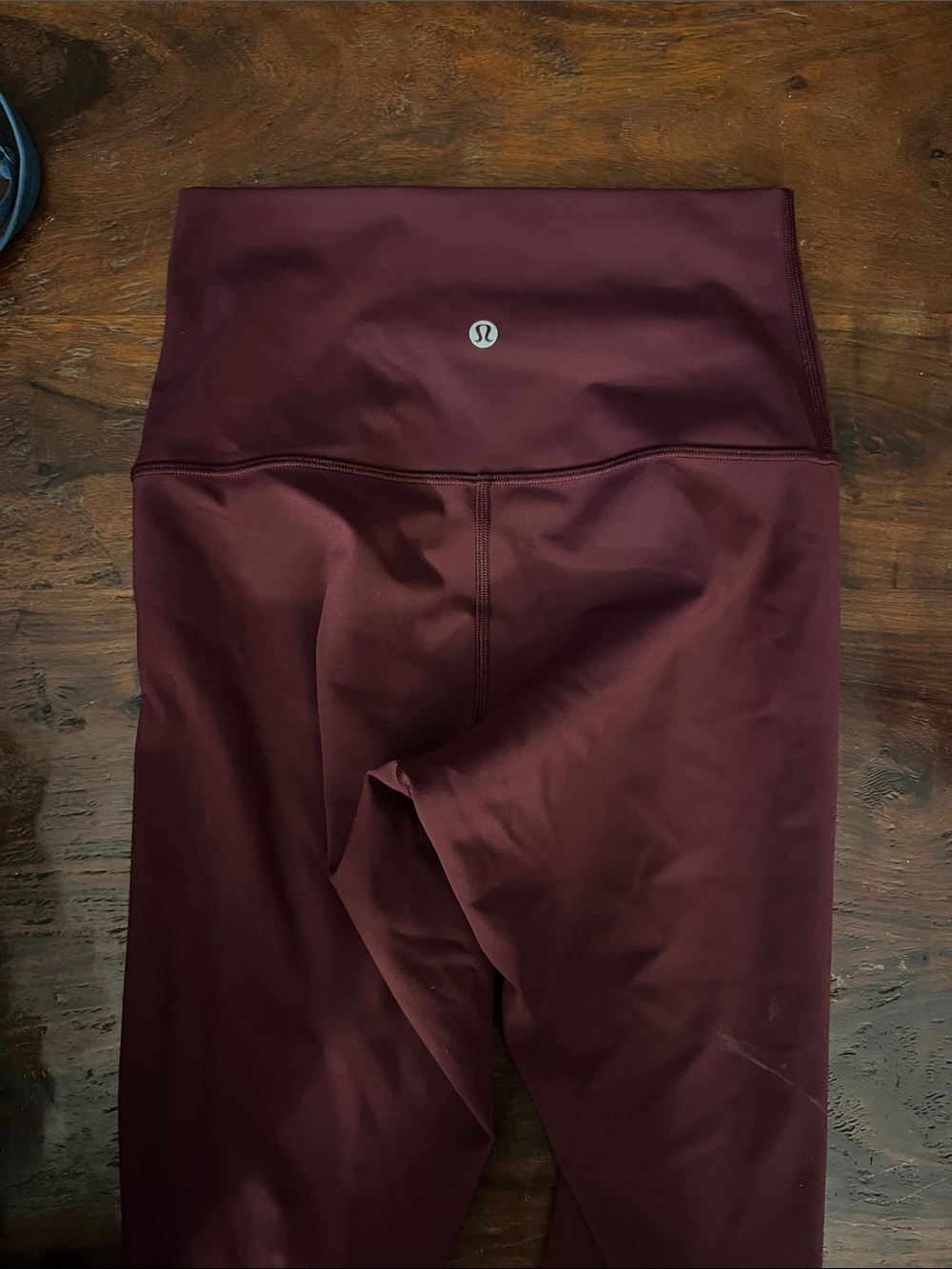 lululemon athletica Maroon High-Rise Leggings